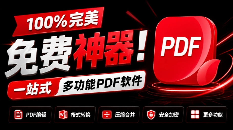 100%完美免费神器！一站式多功能PDF软件，支持PDF格式转换压缩编辑等，简约无广告，太Nice了JOPDF-优优云网创-中创网