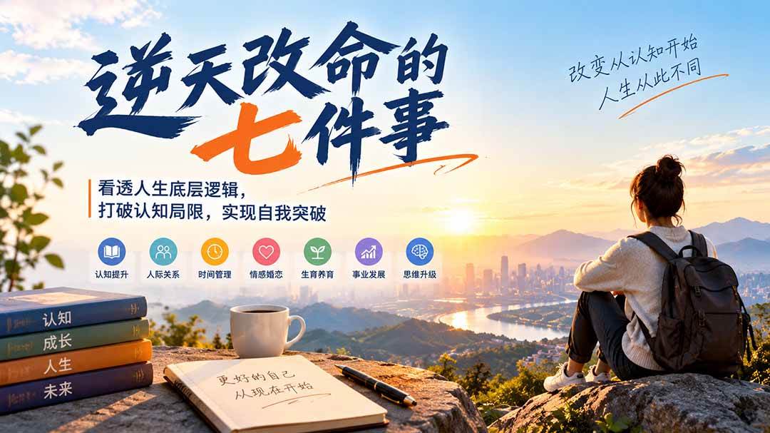 (21022期)付费文章:逆天改命的七件事,看透人生底层逻辑,打破认知局限,实现自我突破 (21022期)付费文章:逆天改命的七件事,看透人生底层逻辑,打破认知局限,实现自我突破