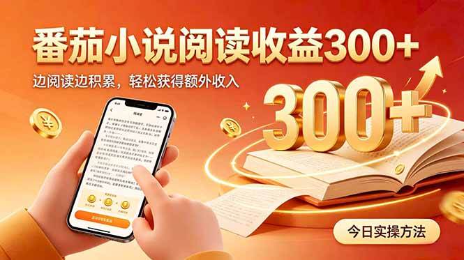 (20376期)全自动番茄挂机玩法,日入300+边阅读边积累,轻松获得额外收入 (20376期)全自动番茄挂机玩法,日入300+边阅读边积累,轻松获得额外收入
