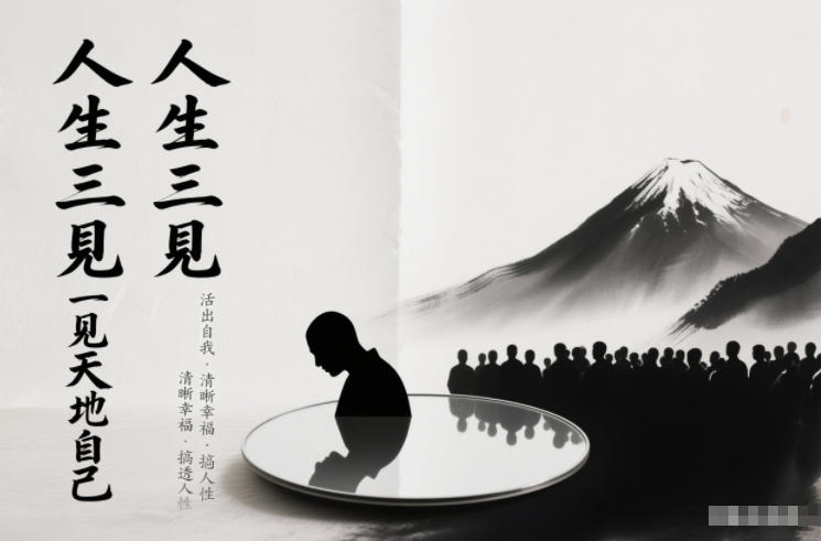 人生三见一见天地见众生见自己,活出自我拥有清晰幸福人生,搞透人性-优优云网创