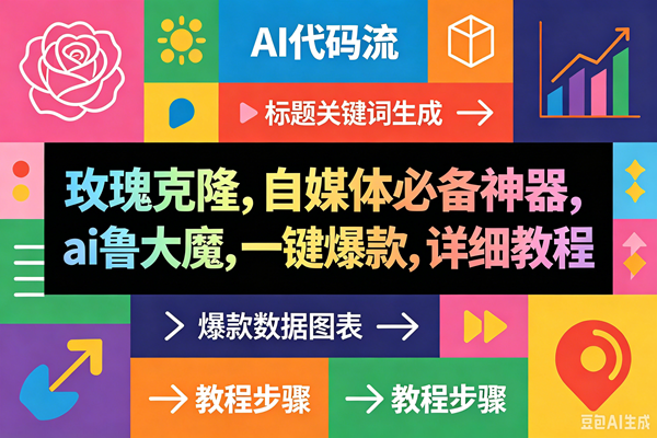 (18497期)玫瑰克隆神器,一键ai大魔,爆款工具,自媒体必备,60多个功能的详细教程-优优云网创