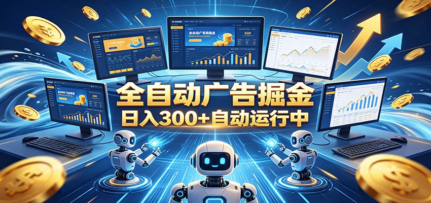 自动广告G机，日入300+，正规平台，广告浏览获益，时间自由，适合各类人群日常增收-优优云网创