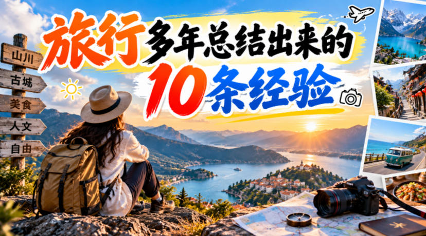 付费文章：旅行多年总结出来的10条经验-优优云网创-中创网