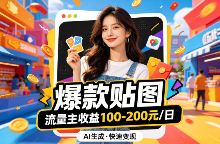 借助AI生成爆款贴图做公众流量主,当日收益100-200-优优云网创