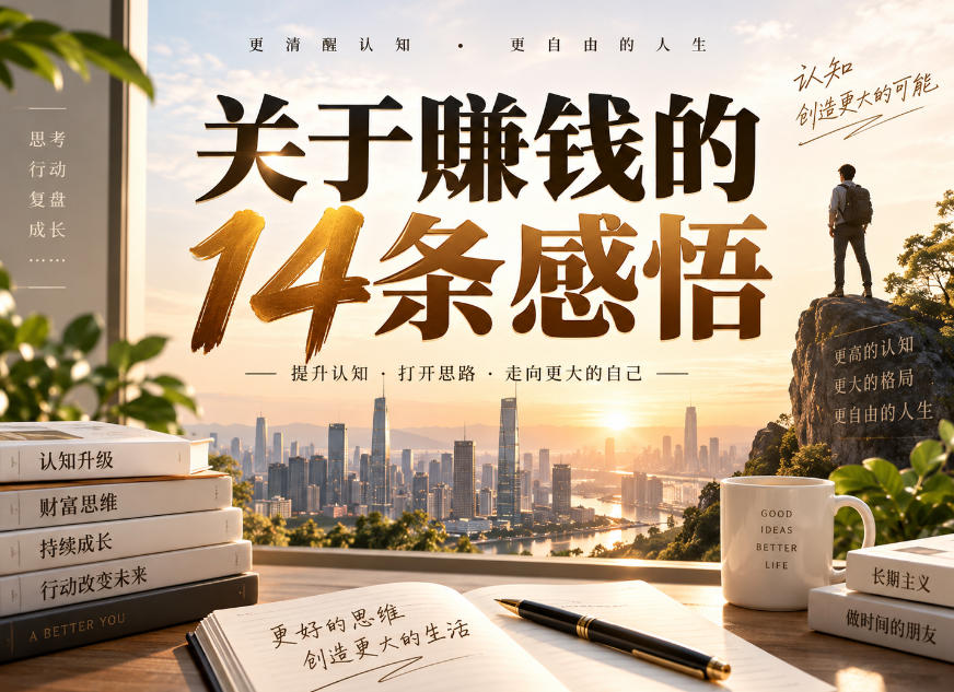 付费文章：关于賺钱的14条感悟-优优云网创-中创网