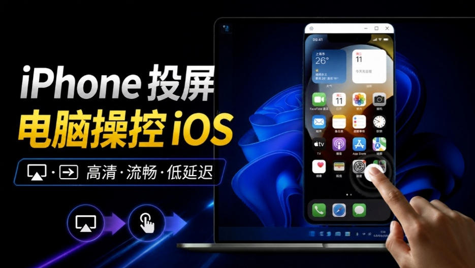 iPhone投屏到Windows电脑,还支持操控IOS系统,多台设备能同时上屏,有点意思iPhoneMirror-优优云网创-中创网