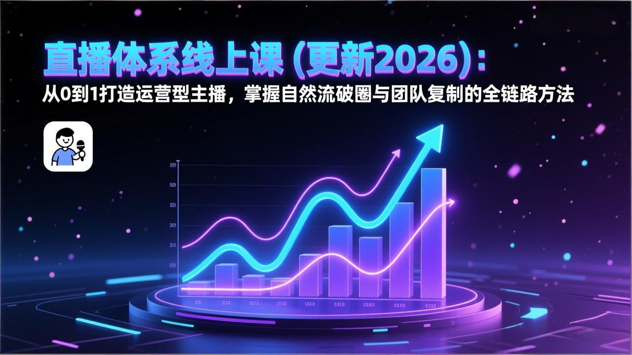 直播体系线上课(更新2026-优优云网创