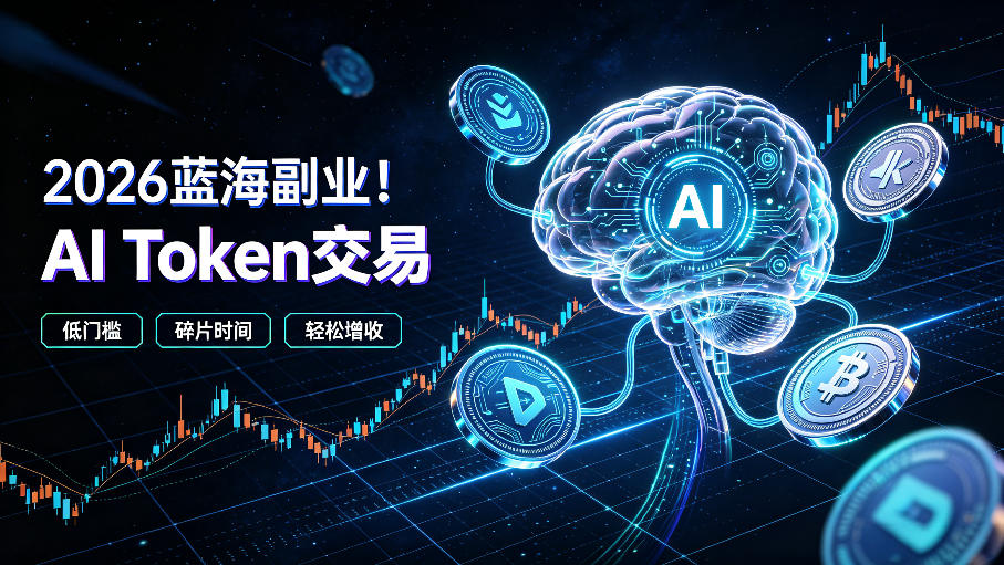 2026全新风口副业｜AI智能Token交易，空闲时间轻松 賺 收益，无需全天盯盘【揭秘】-优优云网创