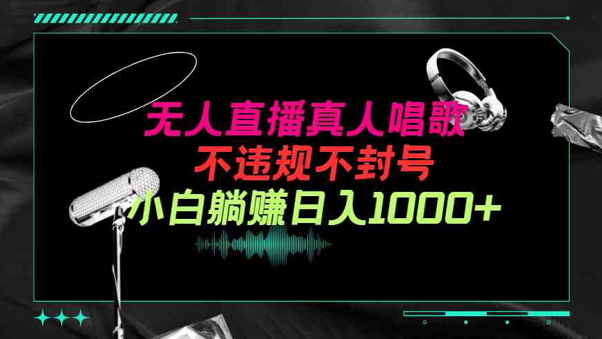 (9622期)抖音24小时无人直播音乐,不违规,不封号纯撸音浪,小白实操当天日入1000+-优优云网创