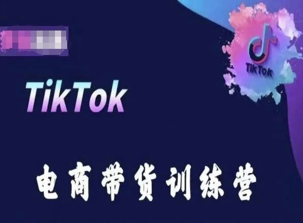 TikTok电商带货训练营,跟随时代潮流,跨境掘金-优优云网创