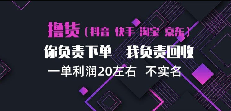 抖音淘宝快手买手项目，一单利润20左右，单号每天下三单，可矩阵【揭秘】-优优云网创-中创网