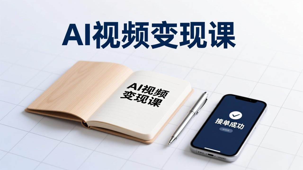 AI视频变现课,学完即可创作短片、接商单,实现副业增收,单项目报价可达千元-优优云网创