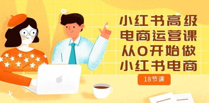 (10317期)小红书高级电商运营课,从0开始做小红书电商(18节课)-优优云网创