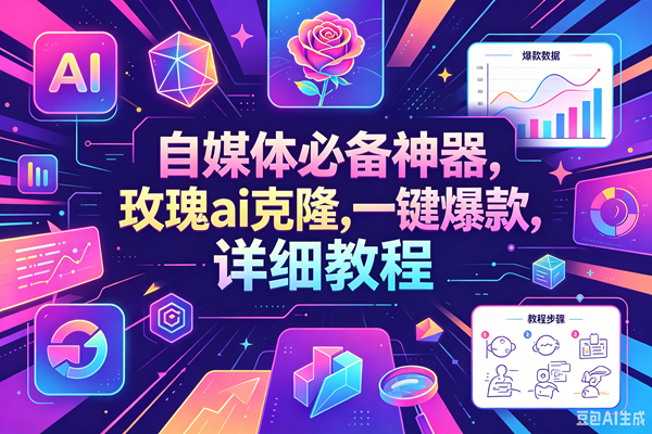 (18624期)玫瑰克隆工具,一键ai神器,爆款工具,自媒体必备,60多个功能,的详细教程-优优云网创