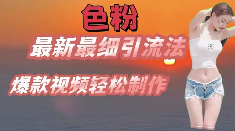 se粉最新最细引流法,七天螺旋起号法,爆款视频轻松制作【揭秘】-优优云网创