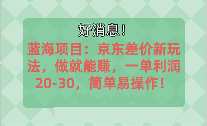 (10989期)越早知道越能赚到钱的蓝海项目:京东大平台操作,一单利润20-30,简单…-优优云网创