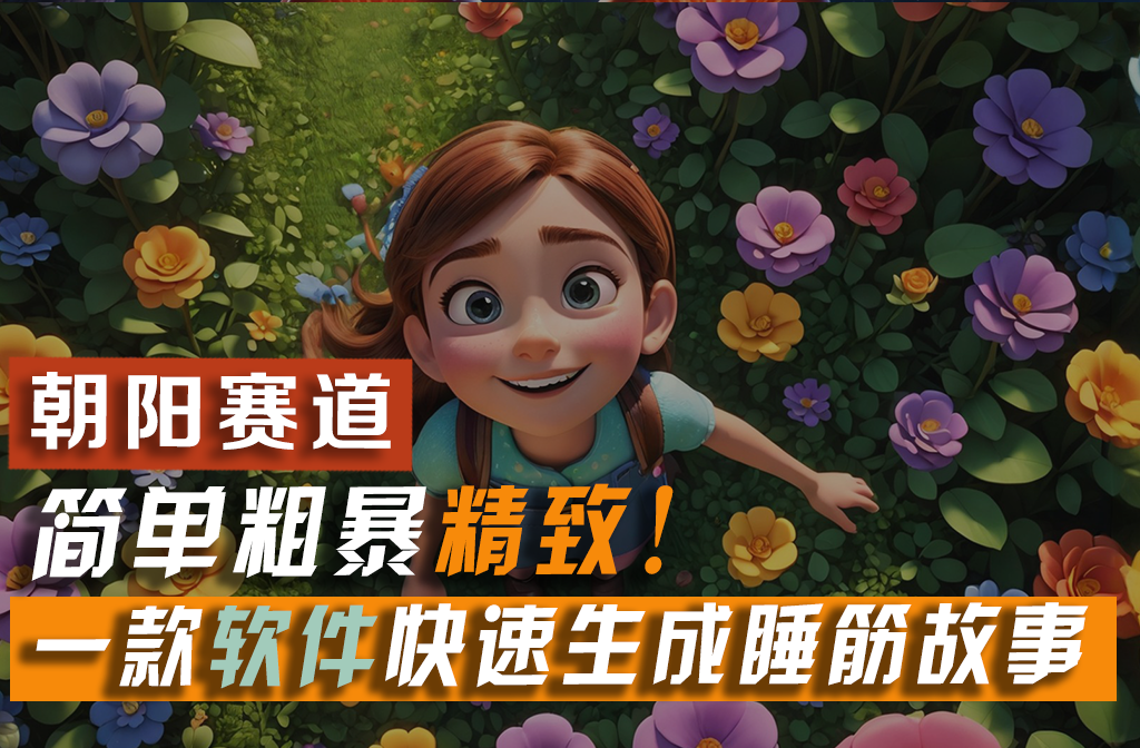 (11405期)利用一款软件5分钟一条爆款睡筋故事,简单粗暴精致!小白月入2w+-优优云网创