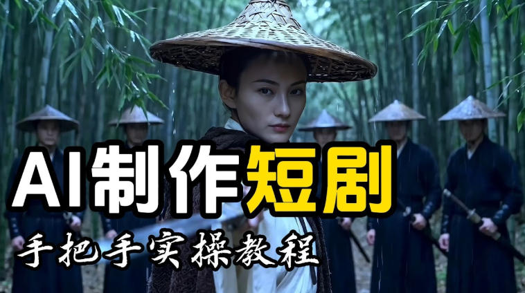 【保姆级手把手教程】AI短剧制作完整流程教学，从小白零基础到成片大神-优优云网创-中创网