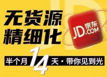 京东无货源精细化训练营,0门槛快速上手,轻松做出无货源爆款,可复制放大做店群-优优云网创
