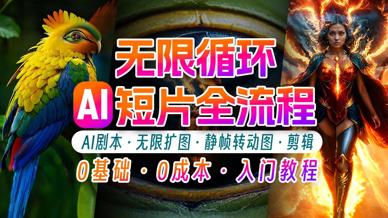 AI剪辑无限循环画面:新手轻松月入上万-优优云网创