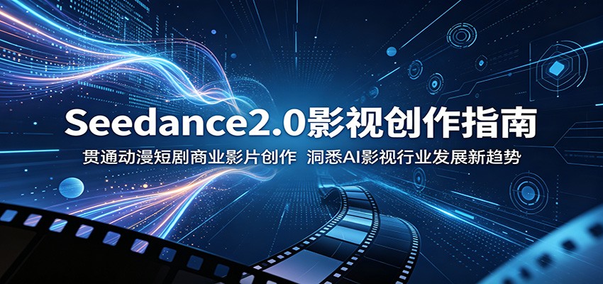 Seedance2.0影视创作指南:贯通动漫短剧商业影片创作,洞悉AI影视行业发展新趋势-优优云网创