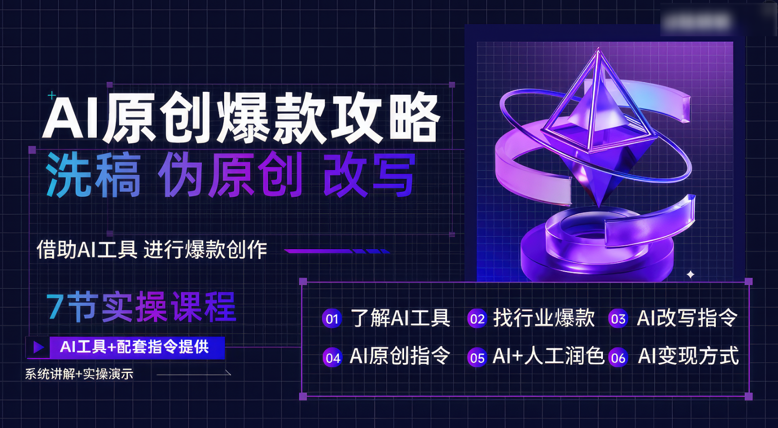 AI原创爆款攻略,洗稿改写伪原创必备,轻松创作10万+爆款文案-优优云网创