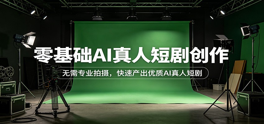 零基础AI真人短剧创作:无需专业拍摄,快速产出优质AI真人短剧-优优云网创