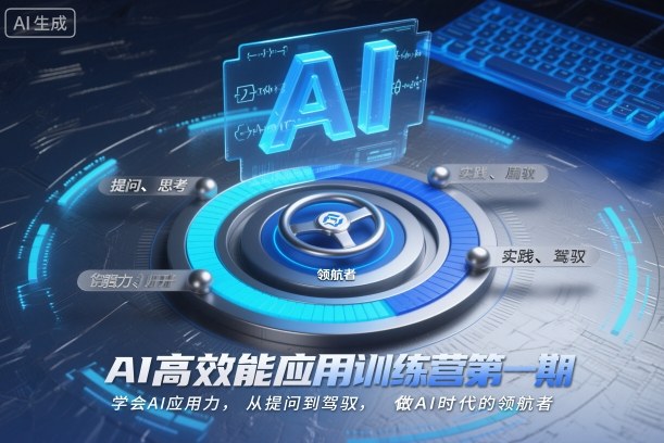 AI高效能应用训练营第一期,学会AI应用力,从提问到驾驭,做AI时代的领航者(更新)-优优云网创