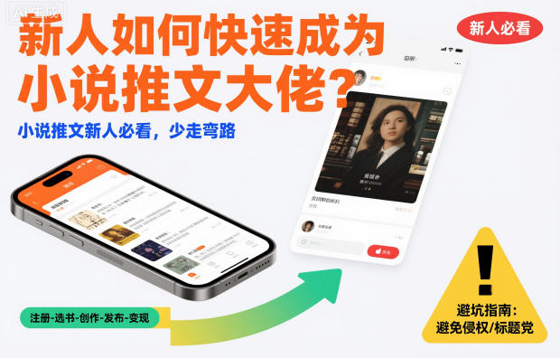 新人如何快速成为小说推文大佬?小说推文新人必看,少走弯路-优优云网创