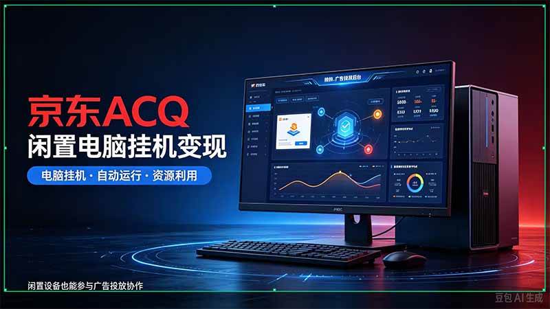 （21063期）京东ACQ是什么？闲置电脑挂机采集项目拆解-优优云网创-中创网