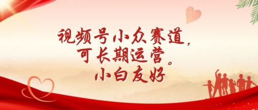 视频号小众赛道,可长期运营,小白友好【揭秘】-优优云网创