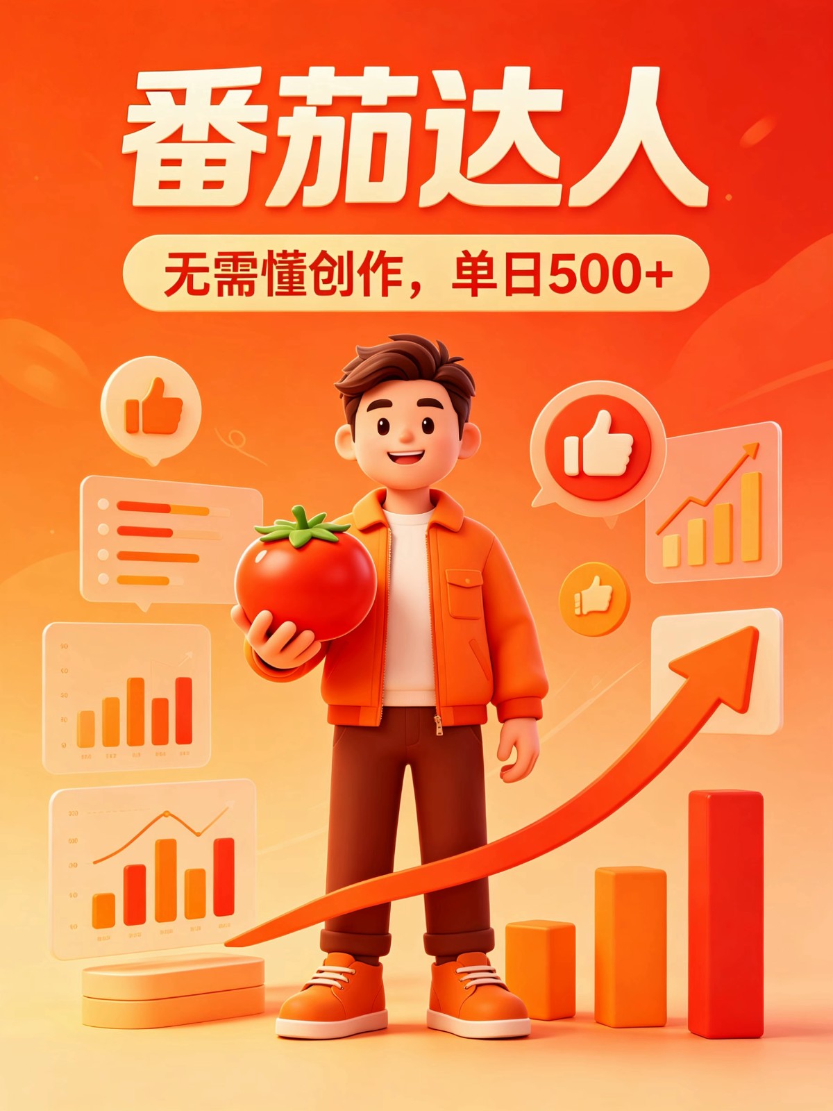 番茄小说达人全自动变现,普通人轻松日入500+-优优云网创