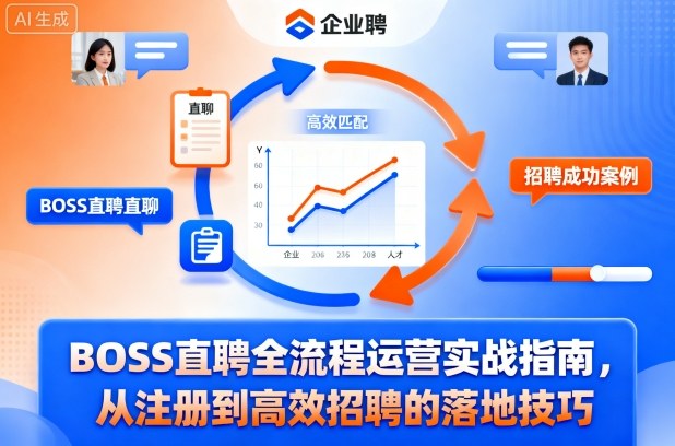 BOSS直聘全流程运营实战指南,从注册到高效招聘的落地技巧-优优云网创