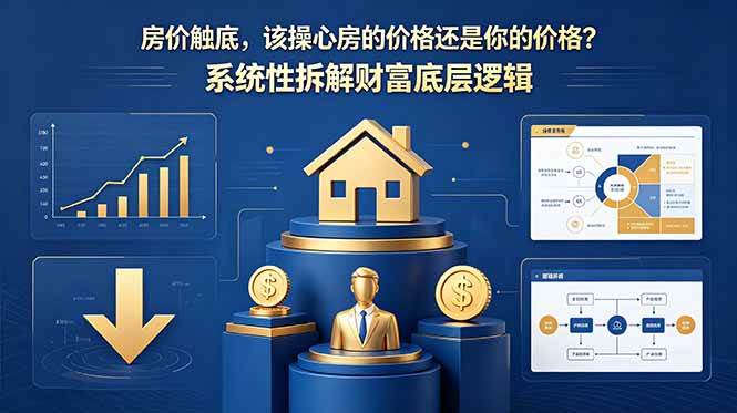 （18602期）付费文章：房价触底，该操心房的价格还是你的价格？系统性拆解财富底层逻辑-优优云网创