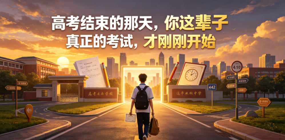 付费文章：高考结束的那天，你这辈子真正的考试，才刚刚开始-优优云网创