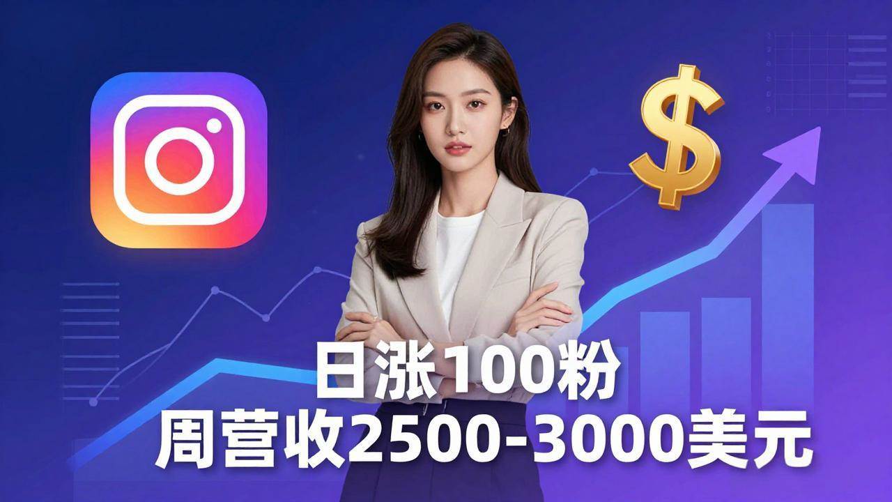 (18299期)想做数字产品?Sheri亲授:日涨100粉、每周2500至3000美元的营收,Instagram躺着赚-优优云网创