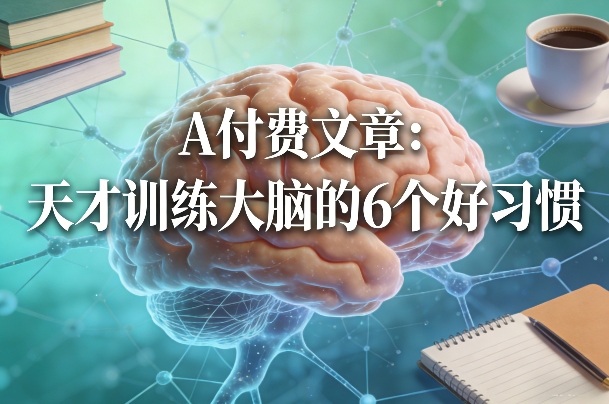 付费文章:天才训练大脑的6个好习惯-优优云网创